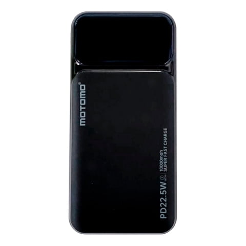 Cargador Power Bank Pd22.5W/10000Mah Negro Motomo Pobamo39