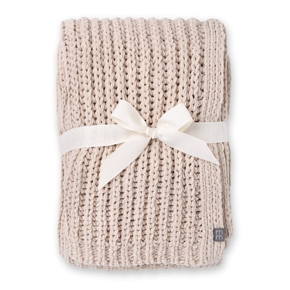Manta de Chenille para Bebé Modern Moments Oatmeal Suave y Transpirable