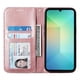 thumbnail image 5 of Funda Flip FOXDOCK para Samsung Galaxy A06 , Estilo Billetera con Diseño Rombo, Correa de Mano y Soporte, Uso Diario, 5 of 6