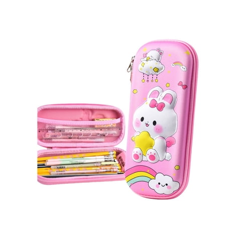 Babyluna - Estuche Escolar Para Lápices Caja De Papelería Niños Conejito