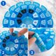 thumbnail image 5 of Organizador Mensual de Pastillas MEDca – Dispensador Giratorio de Pastillas para 31 Días, Sin BPA, 5 of 9