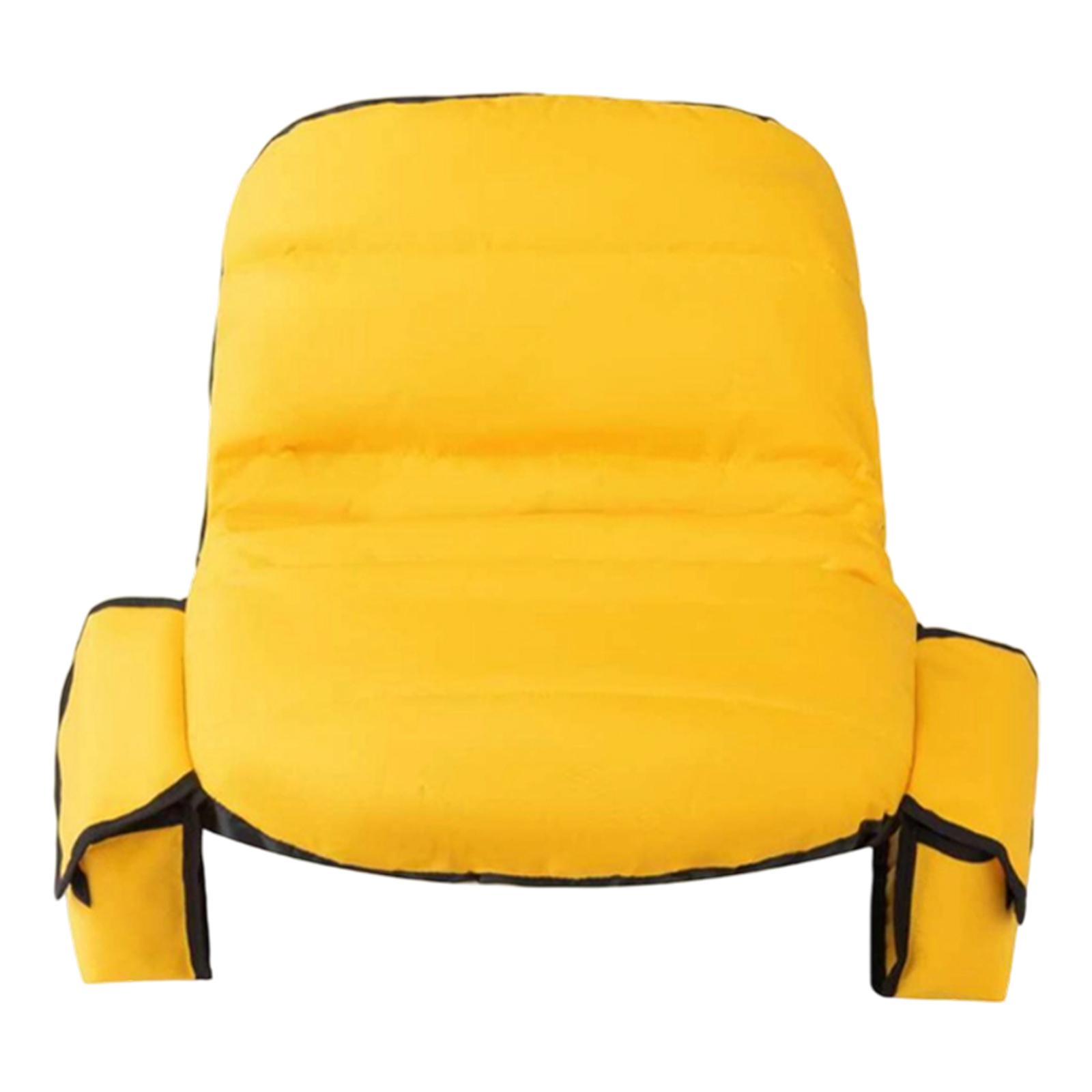 Magideal - Funda Para Asiento De Cortacésped, Correas Elásticas, Cordón Elástico De Fijación, Funda Protectora Para Cojín De Césped, Para Granja Y Patio Trasero. Naranja