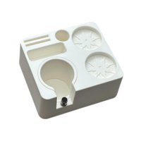 Bothyi - Estación De Prensado De Café Expreso, Regalo Para Cafeterías, Soporte Antideslizante Para Prensar Café, Color Blanco