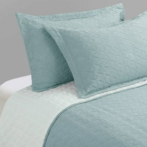 Chantilly - Cubrecama Crinkle Sherpa Liso 2 P