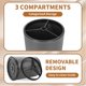 thumbnail image 4 of Porta Utensilios de Cocina Nigelia Giratorio 360° de Acero Inoxidable, 4 of 6