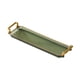 thumbnail image 5 of Platos Rectangulares Para Servir Con Asas, Bandeja De Tocador Para Fiesta, Hogar, Cocina, Verde, 5 of 5