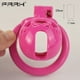 thumbnail image 3 of FRRK Lightweight Plastic Chastity Cage Device with Cobra Opening 4 Penis Rings Long Time Wear Bondage Gear BDSM Sex Toys for Men, 3 of 3