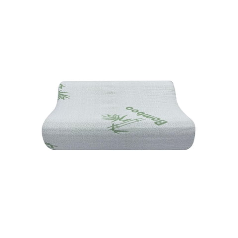 Maxcare - Almohada Cervical Espuma Acanalada 60X40X14/12