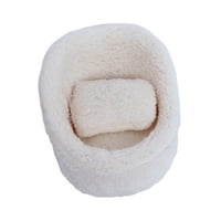 Bothyi - Fondo Para Fotografía De Recién Nacidos, Mini Sofá Para Fiesta De Cumpleaños De Baby Shower, Color Blanco