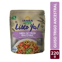 Guiso De Trigo Ancestral Plato Listo Ya 220 G Iansa Agro