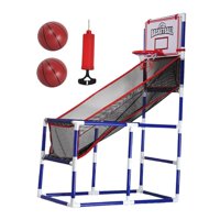 Magideal - Juego De Baloncesto Arcade Para Niños, Juego De Regalo Con Altura Ajustable, Aro De Baloncesto Para Niños, Juguete Deportivo Arcade Para Niños Pequeño