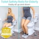 thumbnail image 2 of Toilet Rail Bathroom Safety Marco Ajustable En Altura, 2 of 8