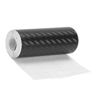 Magideal - Etiqueta Engomada Del Coche De Carbono 3D, De Diy, Película De Protección Ligera, Cinta De Envoltura Resistente , El 10Cmx5M