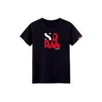 Polera Sram Manga Corta Fragments Negro