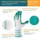 thumbnail image 2 of Guantes de jardinería COOLJOB, 6 pares, transpirables, recubiertos de goma, 2 of 6