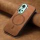 thumbnail image 4 of Magnetic Slim Case for OPPO Reno 11 5G with Camera Guard & Anti-Scratch Back Brown, 4 of 5