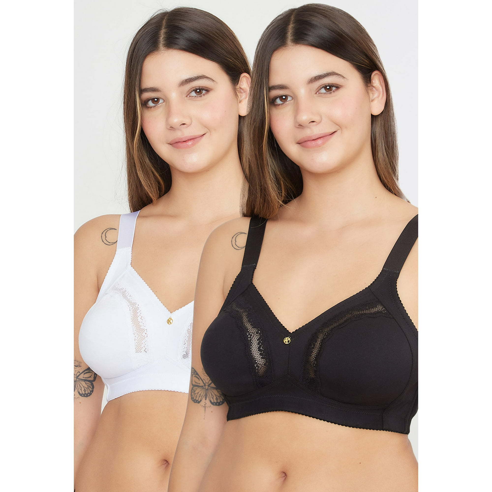 Pack 2x Sosten Algodón P250.510-bla Kayser