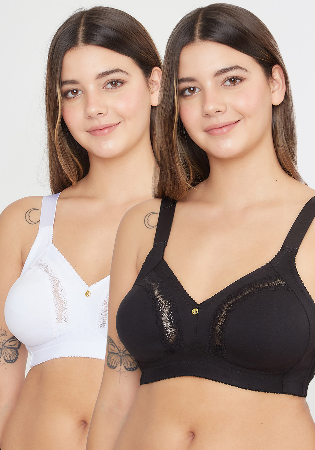 Pack 2X Sosten Algodón P250.510-Bla Kayser