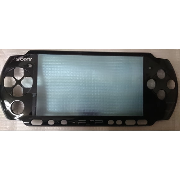 Carcasa Frontal TOTALCONSOLE para PSP 3000 Piano Negro OEM