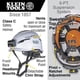 thumbnail image 2 of Casco Seguridad Klein Tools Tipo 2 Vented Clase C Blanco, 2 of 3