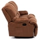 thumbnail image 4 of Bergere Perugia Reclinable 3 Cuerpos Cuero Kentucky Tabaco, 4 of 8