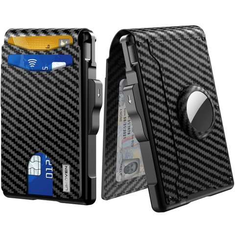 Cartera Umoven Airtag Piel Hombre