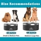 thumbnail image 5 of Juego de 2 tazones para mascotas ALPINE de acero inoxidable con aislamiento de 1,9 L, 5 of 8