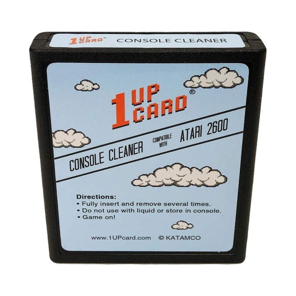 Limpiador de consola 1UPcard compatible con Atari 2600