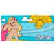 thumbnail image 1 of Toalla Barbie de algodón supersuave para baño/piscina/playa, 148 x 71 cm, 1 of 5