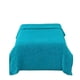 thumbnail image 4 of Frazada 2 Plaza Con Textura De Flores Color Azul, 4 of 4