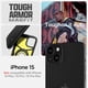 thumbnail image 2 of Funda Spigen Tough Armor MagFit para iPhone 15 negra, 2 of 9