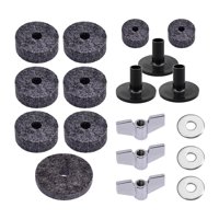 Bothyi - Juegos De Batería De Repuesto, Arandela De Fieltro Para Platillos, Kit De Repuesto De Accesorios Para Batería