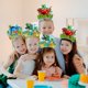 thumbnail image 5 of Diademas KKBES de feliz cumpleaños con dinosaurios, 12 piezas, 5 of 8
