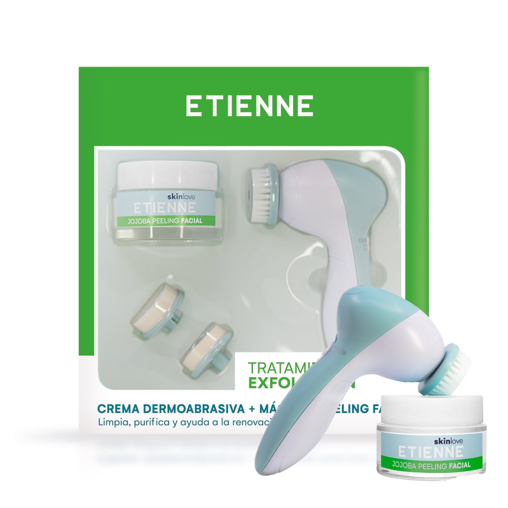 Pack Crema Dermoabrasiva Jojoba 50gr + Máquina Dermoabrasiva 1 Un Etienne Skin