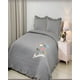 thumbnail image 3 of Quilt Cubrecama De Verano Con Flores Bordadas 2 Plazas Gris, 3 of 4
