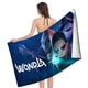 thumbnail image 4 of WondLa Toalla de playa de secado rápido con diseño temático, regalo para mujeres y niñas, ideal para cumpleaños, fans, amantes de la música, uso en la playa o al aire libre, 78 × 150 cm, 4 of 6