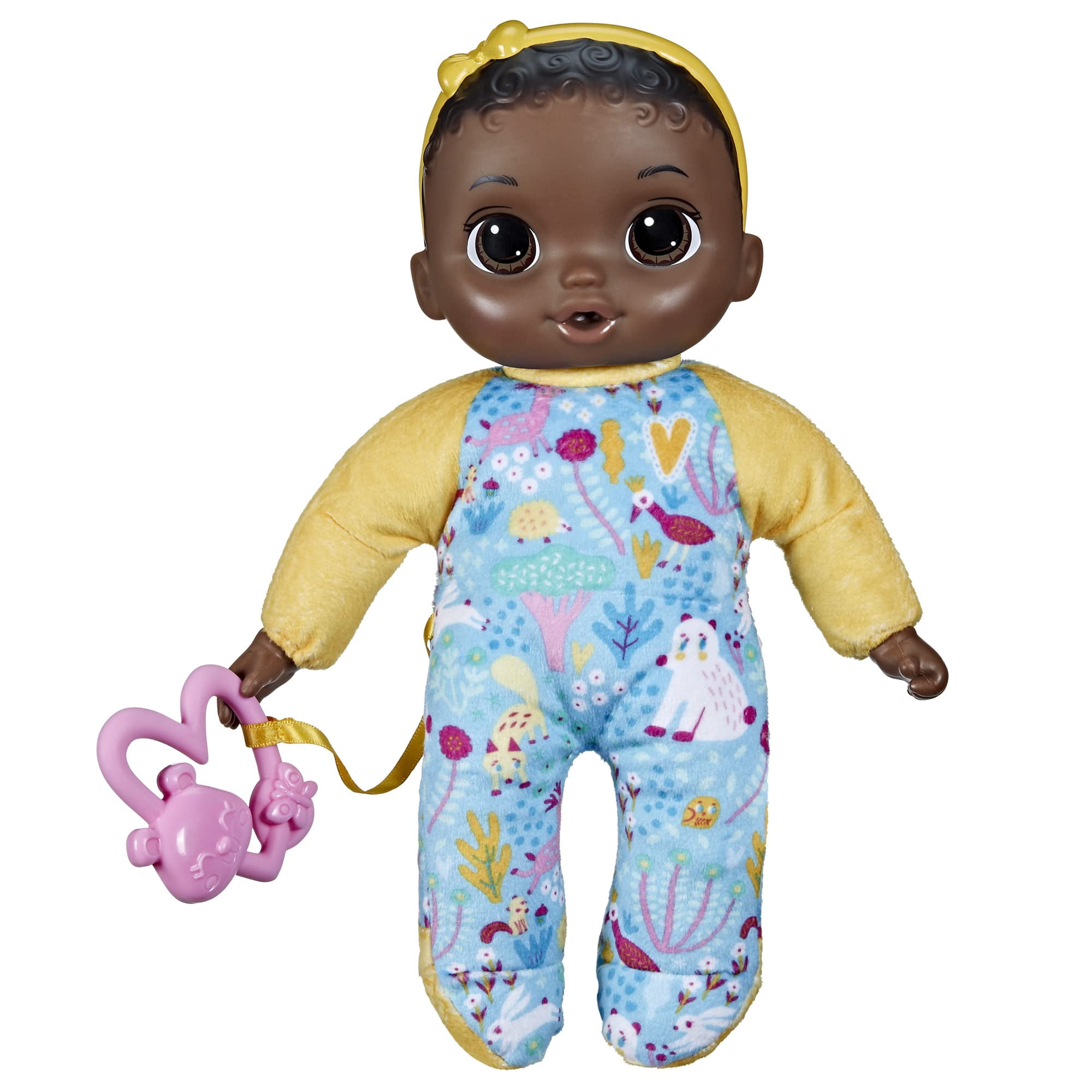 Muñeca Baby Alive Soft 'n Cute De Pelo Negro De 28 Cm Para Niños Mayores De 18 Años
