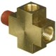 thumbnail image 2 of Conector VIAIR de 4 vías 1/4 M x 1/4 H x 1/4 H x 1/8 H, NPT, Latón, 2 of 2