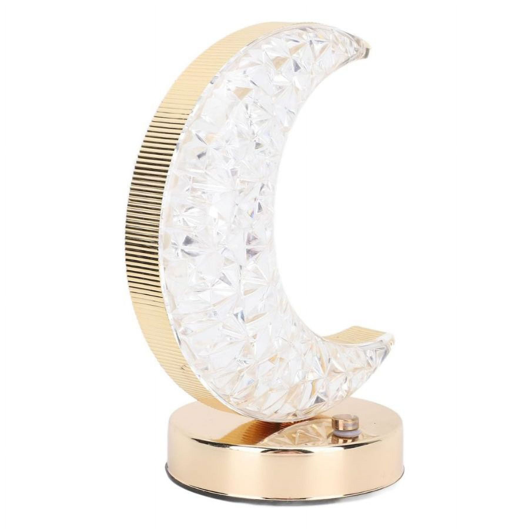 Click Ventas - Lámpara De Mesa Luna Usb Luz Ajustable Inalámbrica