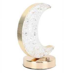 Click Ventas - Lámpara De Mesa Luna Usb Luz Ajustable Inalámbrica