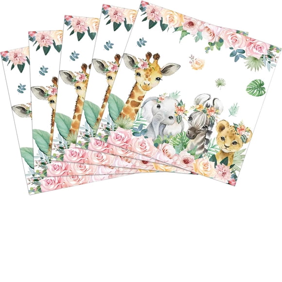 Servilletas Muplaya Safari Animal 16,5 x 16,5 cm - Pack de 40