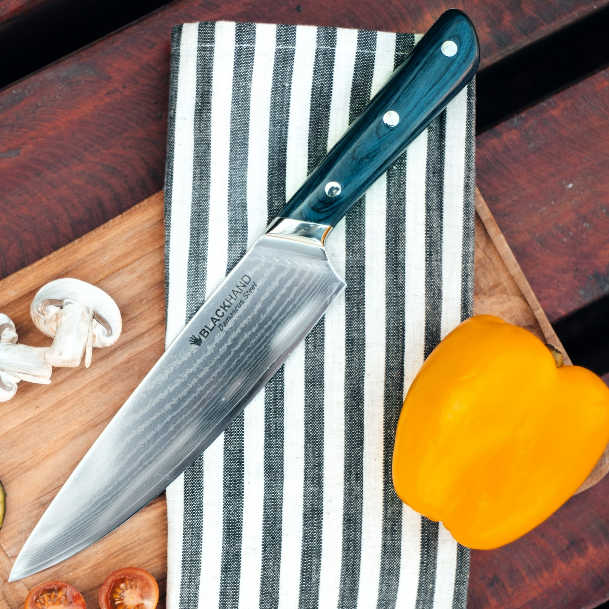 Blackhand - Cuchillo "ralún" 8" Damasco