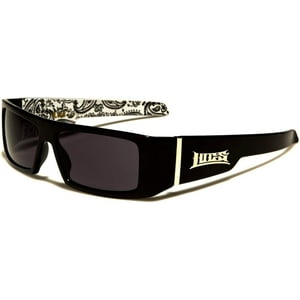 Gafas De Sol Locs Moda Para Hombre Estilo Hardcore Envolventes