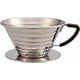 thumbnail image 1 of Gotero de café Kalita Carita de acero inoxidable Wave 185S, 1 of 8