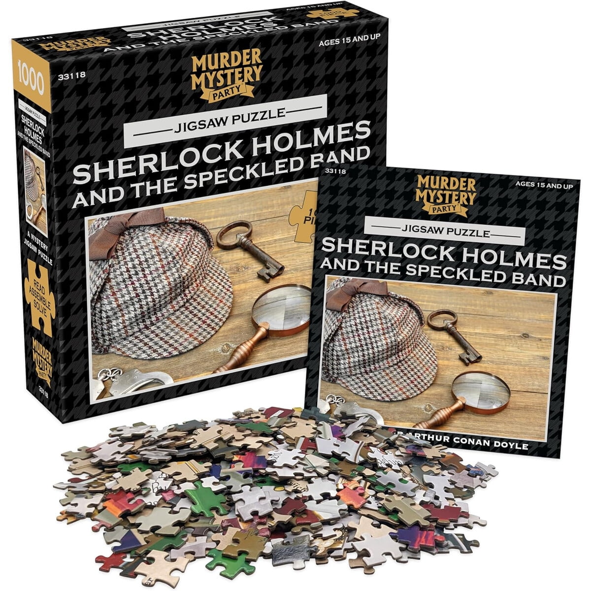 Puzzle Bepuzzled Sherlock Holmes 1000 Piezas Misterio