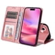 thumbnail image 4 of Funda Billetera para iPhone 16 Plus con Porta Tarjetas y Soporte Ajustable Rosa, 4 of 6