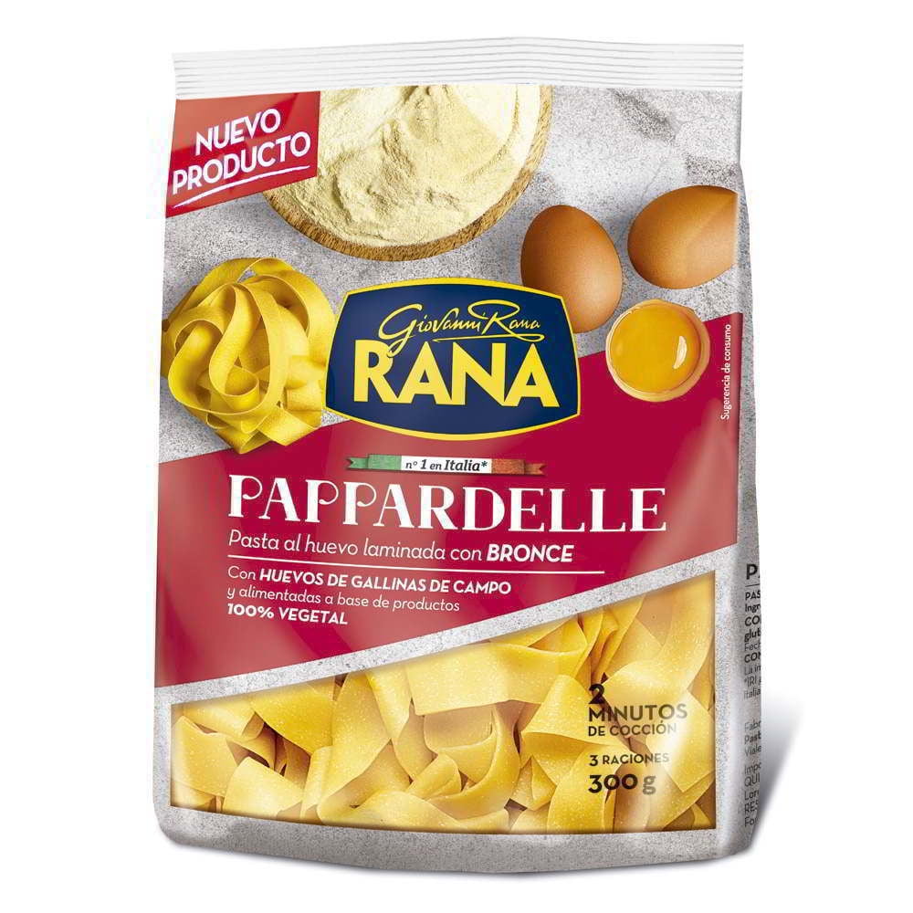 Pasta Fresca Pappardelle Al Huevo 300 g Rana