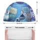 thumbnail image 2 of Olaf presenta Gorro de Natación de Licra, Gorro de Baño de Tela Cómoda, Gorro Elástico Antideslizante para Hombres, Mujeres y Niños, 2 of 6