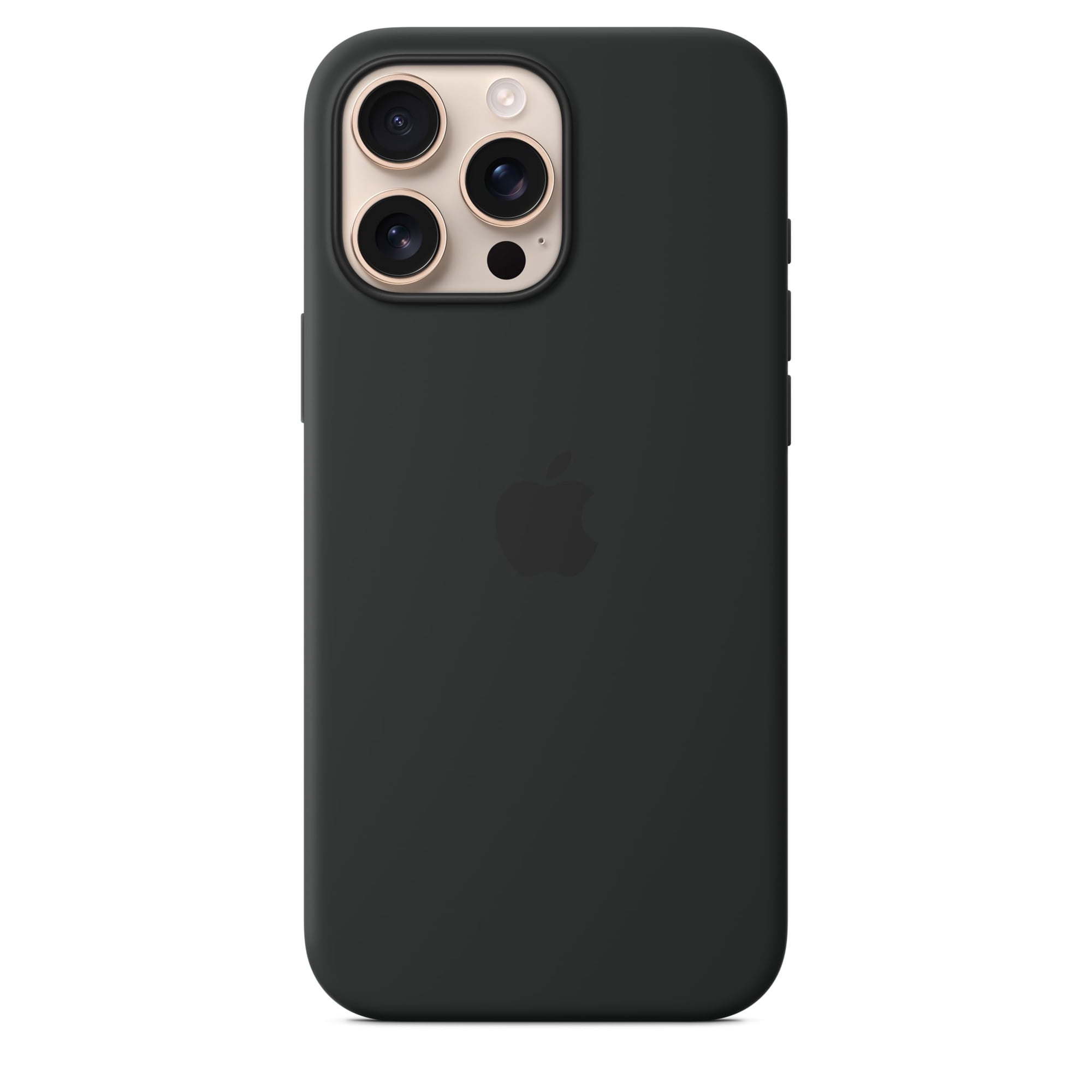 Funda Para Teléfono Apple Iphone 16 Pro Max De Silicona Con Magsafe Black