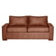 thumbnail image 1 of Sofa Livorno 3 C Cuero Kentucky Tabaco, 1 of 3